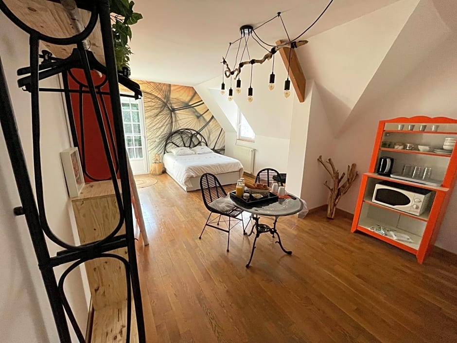 Belle Chambre Double ORANGE Tout Bonnement Bien