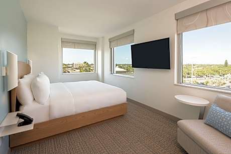 Executive Suite, Guest room, 1 King, Sofa bed