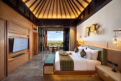 Beach Front Luxury One Bedroom Private Pool Villa