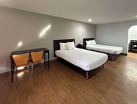 2 Queen Beds | Non-Smoking, Micfridge, Sofa-Bed