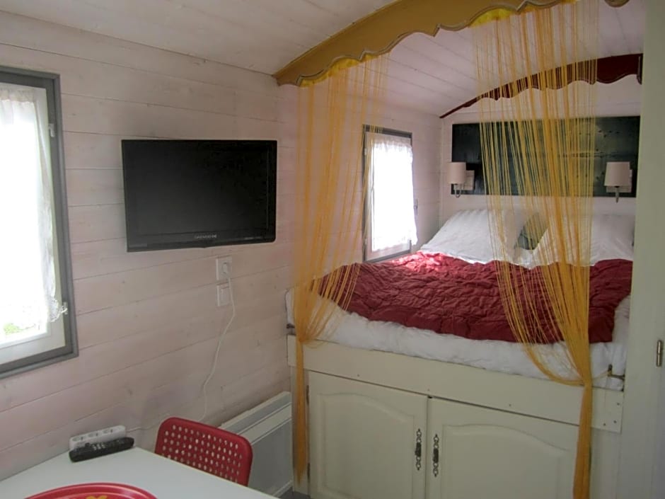 MAS MAURANE-Roulotte avec SPA privé aux portes d'ARLES