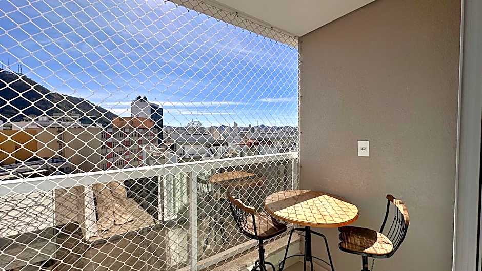 Studio Super Luxo com ar condicionado vaga piscina academia coworking etc