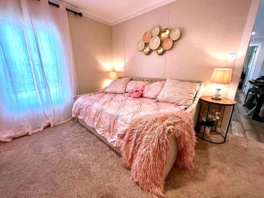 Pink Flamingo House