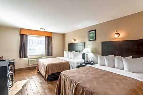 Standard Queen Room with Two Queen Beds and Balcony - Non-Smoking - Breakfast included in the price 
