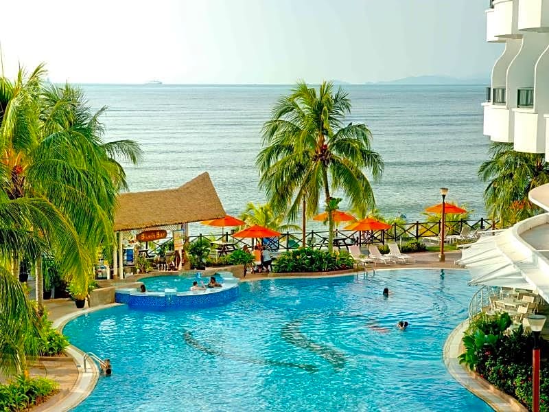 Flamingo By The Beach