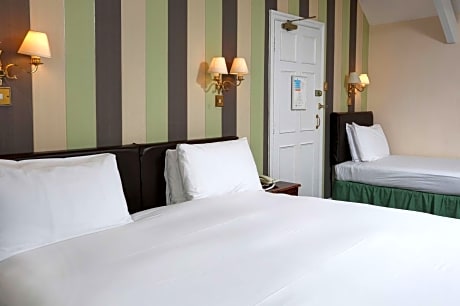 Family Room with Double and Two Single Beds