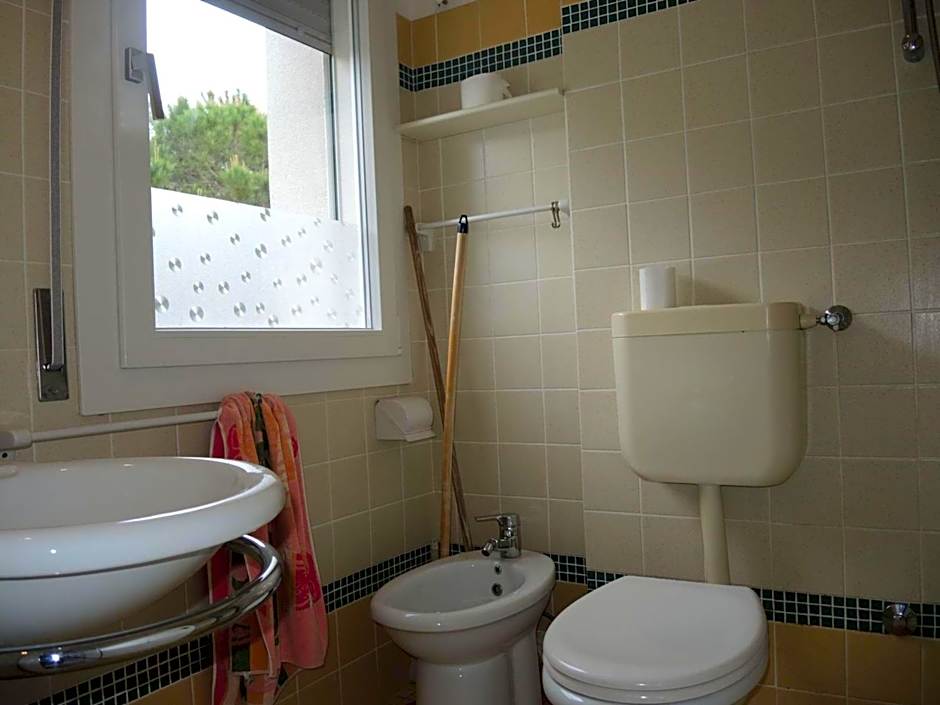 One-bedroom flat with balcony and AC