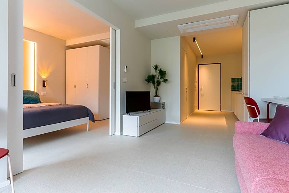 Aparthotel Zefiro com design, large terrace, bike, near beach and thermal