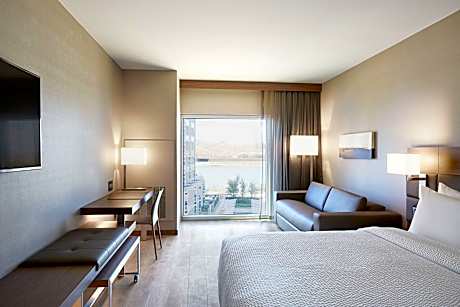Room, 1 King Bed with Sofa bed (Mobility/Hearing Access, Roll-In Shwr)