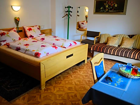 Double Room with Balcony and Shared Toilet