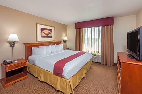 1 King Bed Mobility Accessible Room Non-Smoking