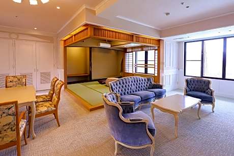 Suite Japanese-Western-Style-Room with 10 Tatami mats - Indoor Bath - Non-Smoking