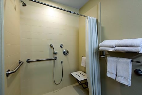 1 King Bed Mobility Accessible Room Non-Smoking