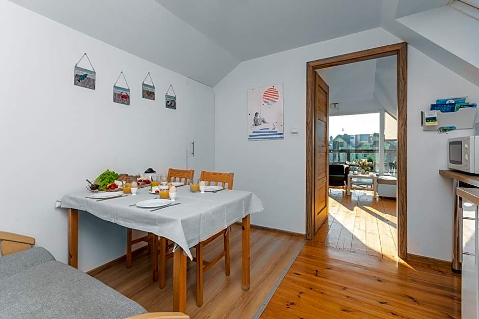 Jantar, dom blisko plaży z sauną