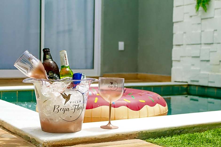 Villa Beija-Flor2: Suíte alexa e piscina privativa