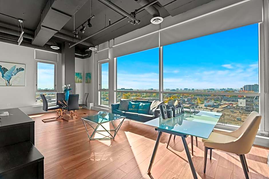 Bright Suites Finch West steps to Metro by hotel DUKE