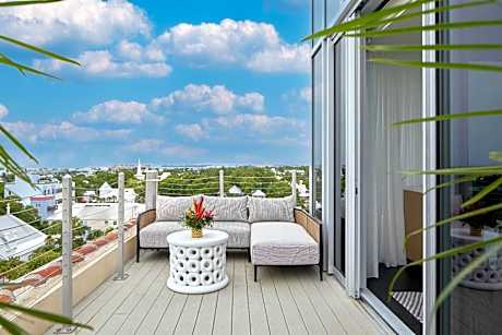 Hemingway Suite, 1 Bedroom Penthouse Suite, King, Top floor