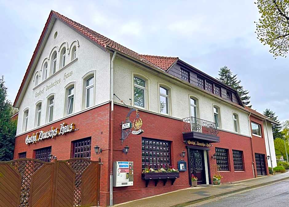 Hotel Deutsches Haus mit WLAN und Parkplatz, HDZ und Kliniken in der Nähe, direkt an der A2 und A30 gelegen
