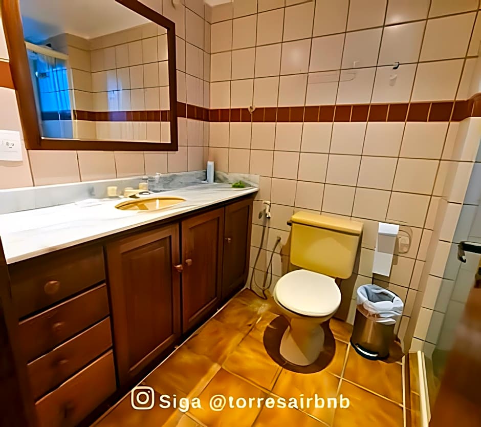 Apto vista mar | 200mts da praia | Quatro Praças