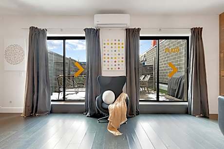 Two-Bedroom Apartment with Balcony and Terrace