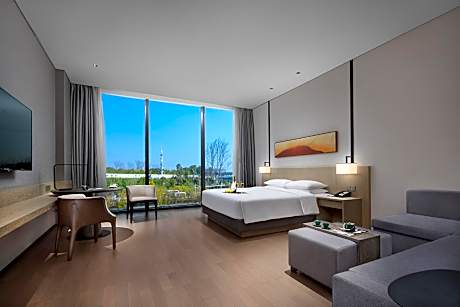 King Room with Sofa Bed and Garden View