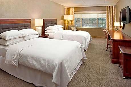 Guest room, Two Double Beds