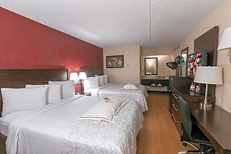 Premium 2 Full Beds Smoke Free (Upgraded Bedding & Snack)