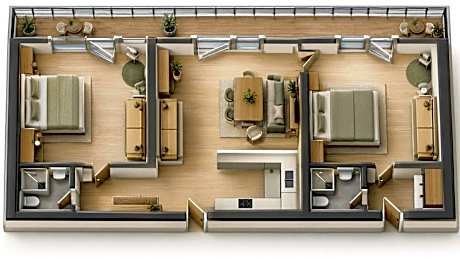 Two-Bedroom Apartment Inntalblick