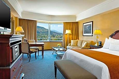 Club Room, Club lounge access, Guest room, King, City view