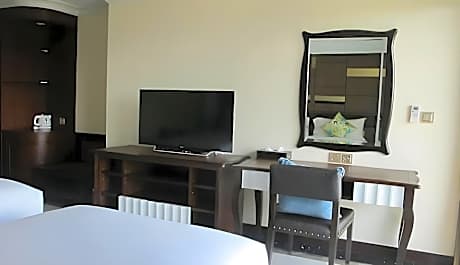 Premium Deluxe Double Room with Pool View