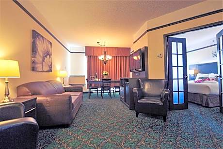 Deluxe King Room with King Bed and a Sofa