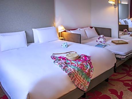 Classic Family Room with Double Bed and Sofa Bed