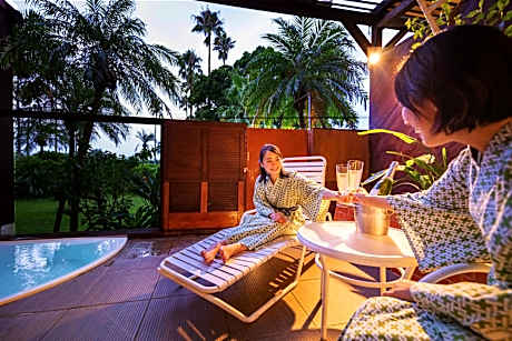 Twin Room with Open-Air Bath