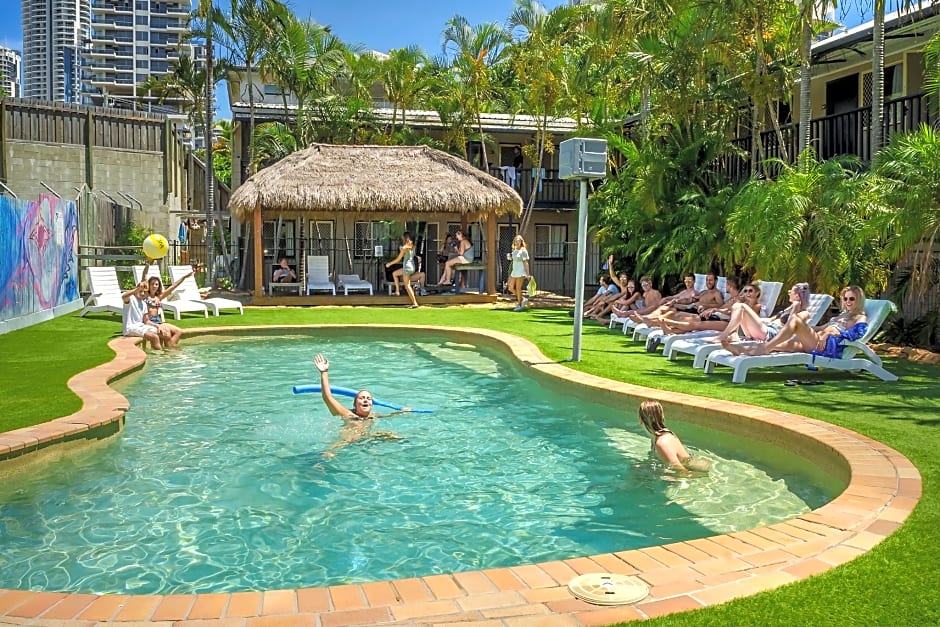 Budds In Surfers Backpackers