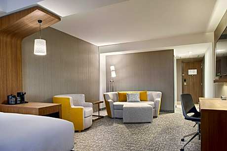 Larged, Guest room, 2 Queen, Sofa bed, City view
