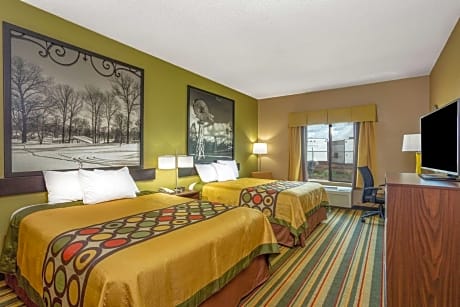 Deluxe Queen Room with Two Queen Beds -Disability Access - Non-Smoking