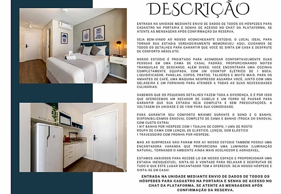 Easy Star - Studio aconchegante no Brooklin - YH03H