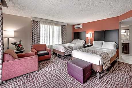 2 DBL BEDS WITH LARGER BALCONY AND POOL VIEW