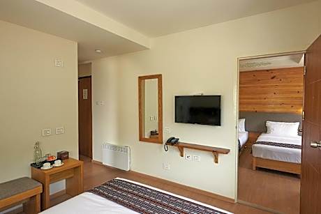 Family Room with Mountain View