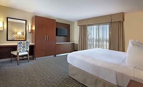 One-Bedroom King Suite with Roll-In Shower - Mobility Access/Non-Smoking