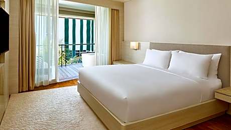 1 King Bed, Pool View, Balcony, The Stones Suite with Free Daily Mini-bar