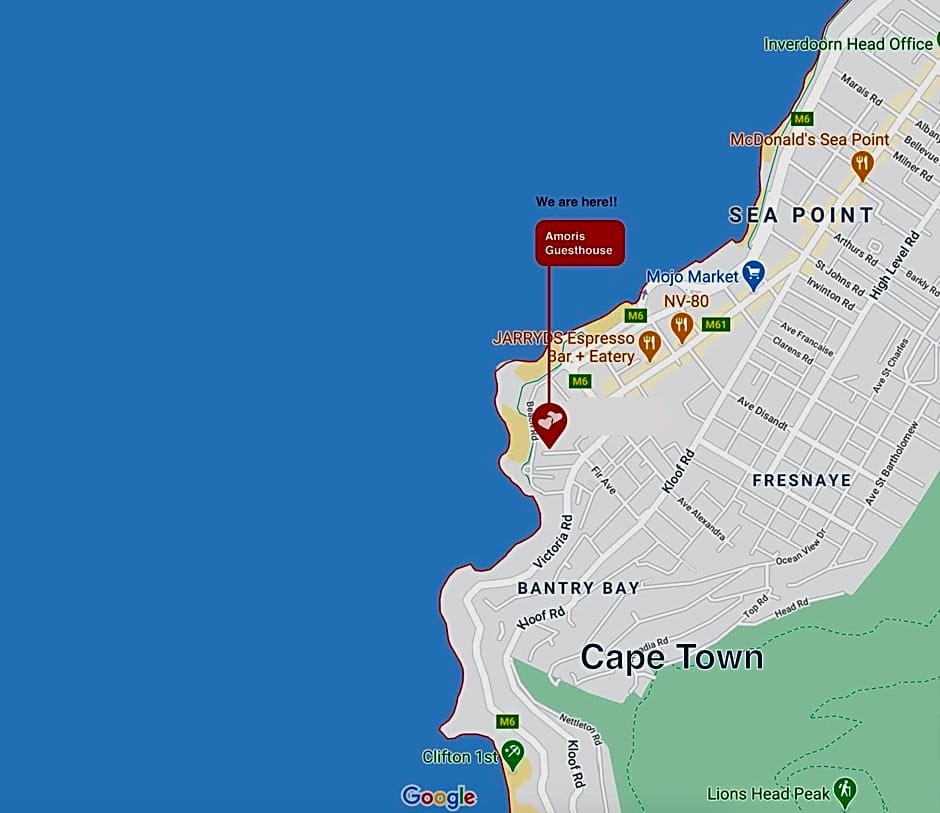 Amoris Guest House – Cape Town, CO
