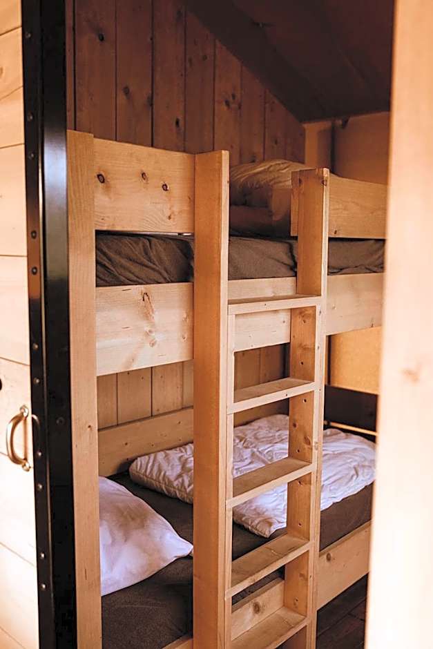 Luxe glamping tent