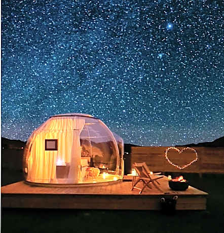 The Hunter Valley Star Gazing BubbleHotel