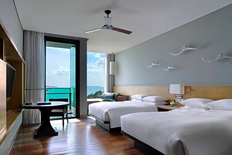 Room, 2 Double Beds, Ocean View