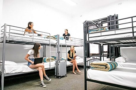 Bed in 8-Bed Dormitory Room