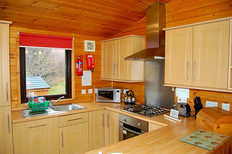 Luxury woodland Oak Lodge