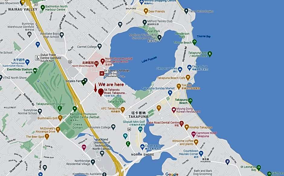 Central Takapuna Biz & Stay