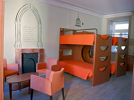 Bunk Bed in Male Dormitory Room