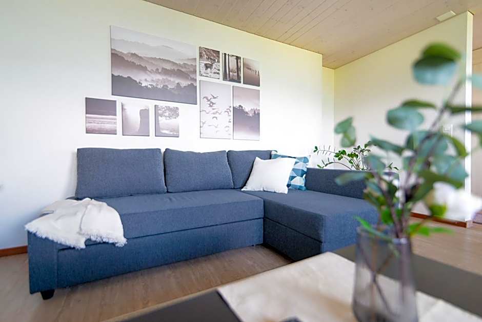 Aparthotel-Almgasthaus Gemsli - A bisal Österreich überm Schweizer Rheintal